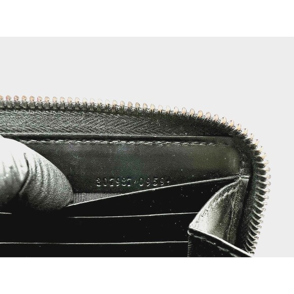 Gucci GG Twins Guccissima Zip Around Continental Wallet Excellent 307987-0959 - Picture 7 of 16